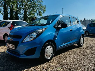 Used Chevrolet Spark LS 2013 Blue Hatchback