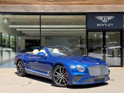 Blue Used 2019 Bentley Continental GT Convertible Cabriolet | £112,490 (Fair price)