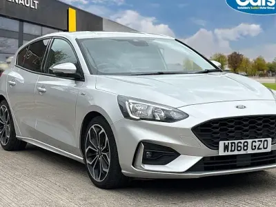 Used Ford Focus ST-Line X 125 HP (91 kW) 2019 Silver Hatchback