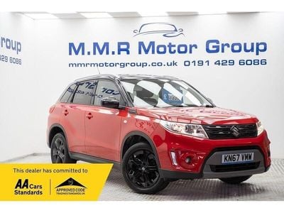 Red/black Used 2017 Suzuki Vitara SZ-T Hatchback | £8,990 (Fair price)