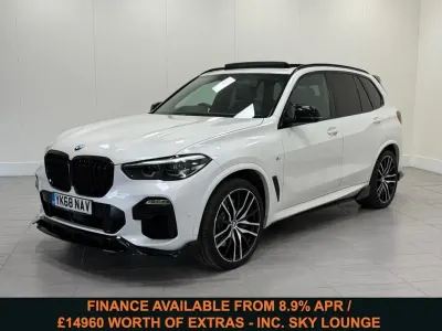 Begagnad BMW X5 M Sport 265 HK (194 kW) 2019 Vit SUV