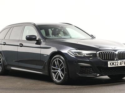Used BMW 530e M Sport 288 HP (211 kW) 2022 Black Estate