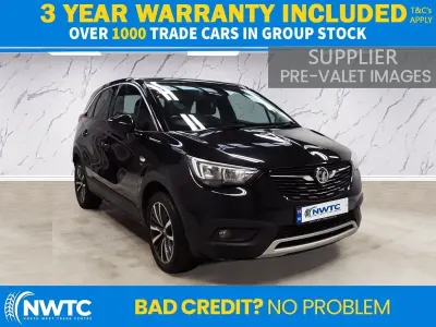 Used Vauxhall Crossland X Elite 120 HP (88 kW) 2018 Black SUV