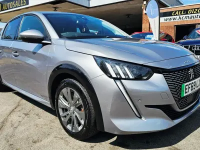 Used Peugeot e-208 Allure 100 kW (136 HP) 2020 Grey Hatchback