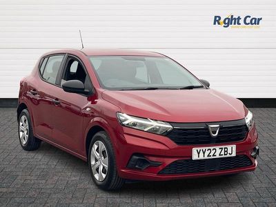 Used Dacia Sandero Essentiel 91 HP (66 kW) 2022 Red Hatchback