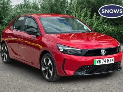 Używany Vauxhall Corsa-e Design Edition 100 kW (136 KM) 2024 Czerwony Hatchback