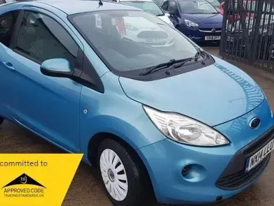 Używany Ford Ka 69 KM (50 kW) 2014 Niebieski Hatchback