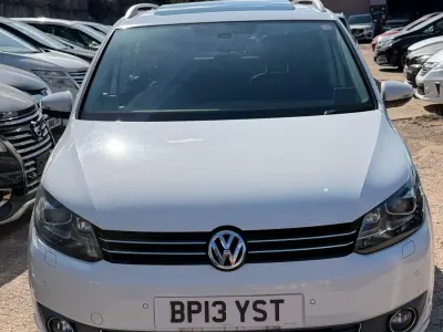 Used VW Touran 2013 White MPV