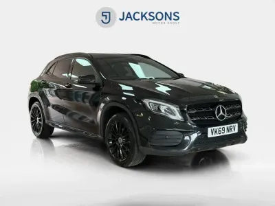 Used Mercedes GLA180 AMG line 122 HP (89 kW) 2019 Black SUV