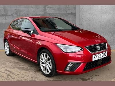 Used Seat Ibiza FR 110 HP (80 kW) 2022 Metallic  desire red Hatchback