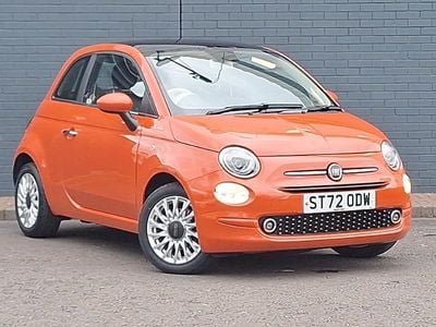 Usado Fiat 500 Dolcevita 70 HP (51 kW) 2022 Laranja Citadino