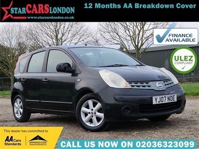 used Nissan Note (2007/07)1.6 SE 5d Auto