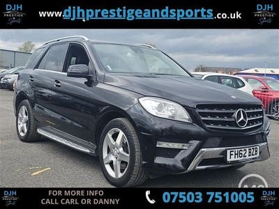 Used Mercedes ML250 204 HP (150 kW) 2012 Black SUV