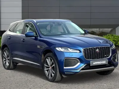Używany Jaguar F-Pace R-Dynamic 300 KM (220 kW) 2022 Niebieski SUV