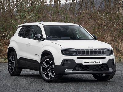 Special solid snow white New 2025 Jeep Avenger Summit SUV | £21,498 (Fair price)