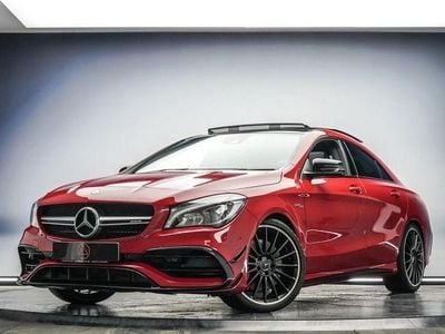 Used Mercedes CLA45 AMG AMG 381 HP (280 kW) 2017 Red Sedan