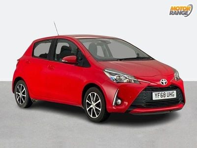 Used Toyota Yaris 2018 Red Hatchback