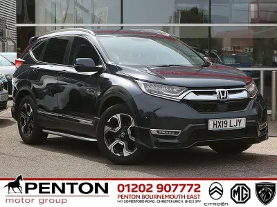 Used Honda CR-V SR 193 HP (141 kW) 2019 Blue SUV