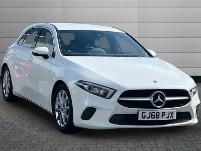 Used Mercedes A180 Executive 116 HP (85 kW) 2018 White Hatchback
