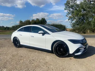 Used Mercedes EQE300 AMG Line Premium Plus 180 kW (245 HP) 2023 White Sedan