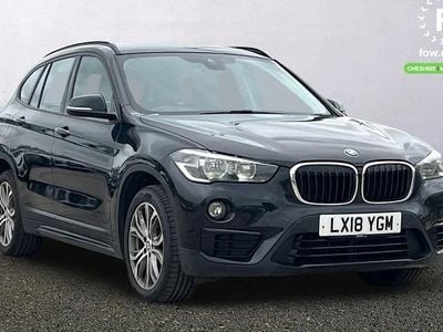 Used BMW X1 Sport Line 190 HP (139 kW) 2018 Black SUV