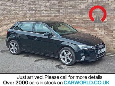 Used Audi A3 Sportback Sport 116 HP (85 kW) 2018 Black Hatchback
