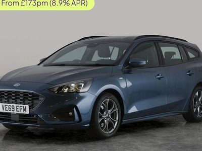 Used Ford Focus ST-Line 120 HP (88 kW) 2019 Blue Estate