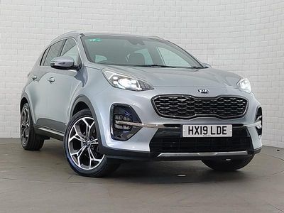 Begagnad Kia Sportage GT-Line 2019 Silver SUV