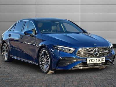 Used Mercedes A200 AMG Line Premium Plus 163 HP (119 kW) 2024 Spectral blue Sedan