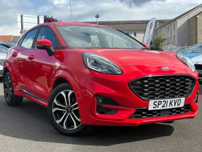Used Ford Puma ST-Line 125 HP (91 kW) 2021 Red SUV