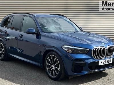 Used BMW X5 M Sport 340 HP (250 kW) 2022 Blue SUV