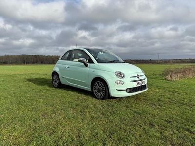 Green Used 2015 Fiat 500 Lounge Hatchback | £4,495 (Fair price)