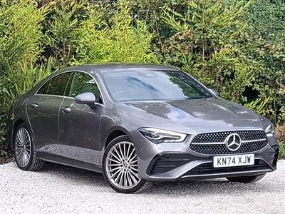 Grey Used 2024 Mercedes CLA250e AMG Line Premium Sedan | £28,998 (Fair price)
