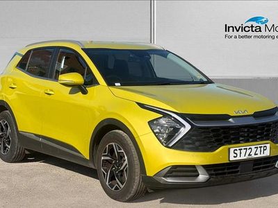 Used Kia Sportage 116 HP (85 kW) 2023 Yellow SUV