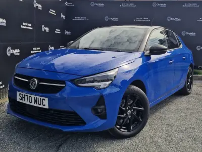Used Vauxhall Corsa SRi 100 HP (73 kW) 2020 Blue Hatchback