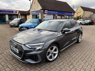 Used Audi A3 S-Line 116 HP (85 kW) 2021 Grey Hatchback