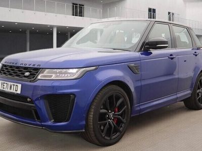 used Land Rover Range Rover Sport t 5.0 P575 V8 SVR Auto 4WD Euro 6 (s/s) 5dr PanRoof