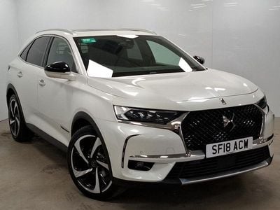 Used DS Automobiles DS7 Crossback Ultra Prestige 225 HP (165 kW) 2018 White SUV