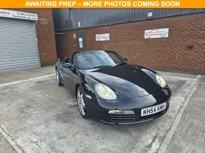 Used Porsche Boxster 280 HP (205 kW) 2005 Black Cabriolet