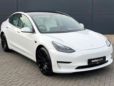 Used Tesla Model 3 Performance 461 kW (627 HP) 2023 White Sedan
