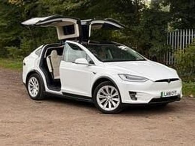Used Tesla Model X 244 kW (333 HP) 2018 White SUV