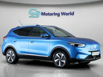 Used MG ZS Trophy Connect 114 kW (156 HP) 2022 Blue SUV