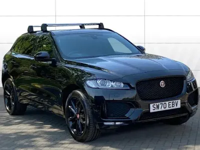 Used Jaguar F-Pace Chequered Flag 179 HP (131 kW) 2020 Black SUV