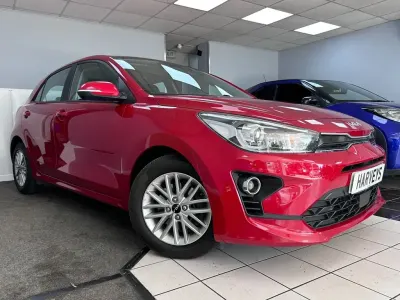 Used Kia Rio 83 HP (61 kW) 2021 Red Hatchback