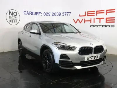 Begagnad BMW X2 Sport Line 2021 Silver SUV