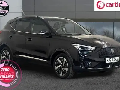 Used MG ZS Trophy 114 kW (156 HP) 2023 Black SUV