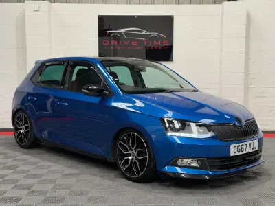 Gebraucht Skoda Fabia Monte Carlo 2017 Blau Kleinwagen