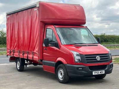 Used VW Crafter 109 HP (80 kW) 2015 Red Van
