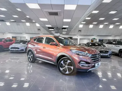 Używany Hyundai Tucson Edition 116 KM (85 kW) 2017 Brązowy SUV