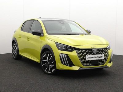 Yellow Used 2024 Peugeot e-208 GTi Hatchback | £16,998 (Good price)